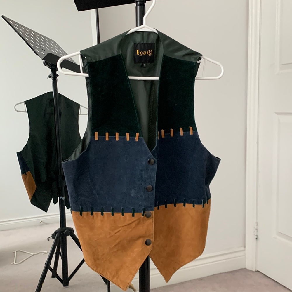 Vintage Suede Vest